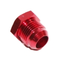 1x -8AN Male to Weld-On 0 Degree Flare Black Hose End Fitting Adapter EMUSA