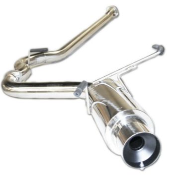 Picture of 3" SS Catback Exhaust Fit 2008-2011 Subaru Impreza WRX Sedan 4D 2.5L 4.25 N1 Tip