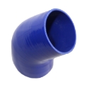 3.5" to 4" Universal 45Degree Elbow Silicone Coupler Hose Silicone Piping Intake
