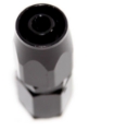 Picture of AN-10 AN10 Straight Swivel Fuel Oil Gas Line Hose End Fitting Adapter Black