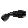 AN-4 AN4 45° Swivel-Seal Fuel Oil Gas Line Hose End Fitting Adapter Black EMUSA