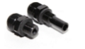 Picture of AN8 X1/4NPS Oil Cooler Adapter For 97-07 4L80E GM Transmission Fittings Black