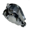 Black Power Steering Pump Billet Aluminum Cap For Chevrolet GM Saginaw P Series