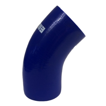 Brand NEW 2.5" Blue 45 Degree Silicone hose Coupler 4 layer polyester high EMUSA