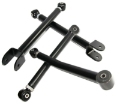 Picture of Fits 07-18 Jeep Wrangler JK 4WD Front Upper+Lower Adjustable Control Arm